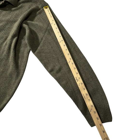 Dockers Olive Knit Polo Sweater Men's Size XL Office Business Casual Pullover - Picture 14 of 14